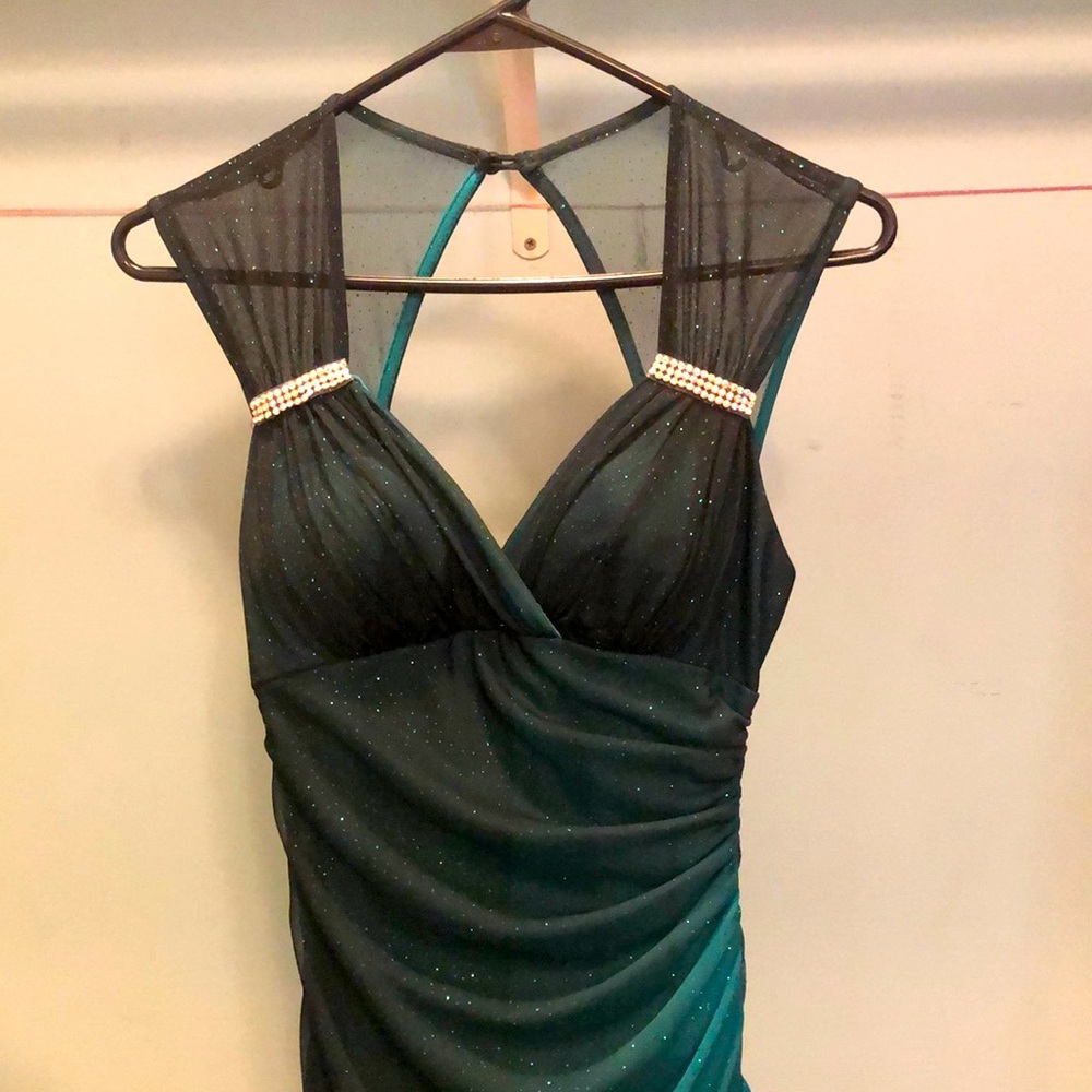 Green/teal Formal dress